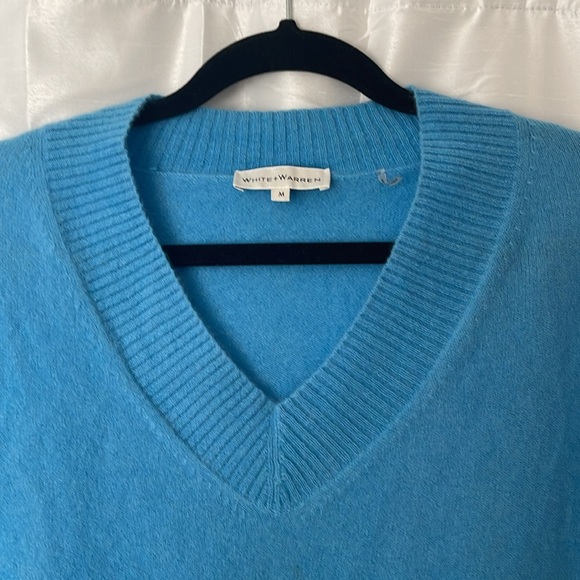 White & Warren 100% Cashmere Sweater M - Picture 3 of 5